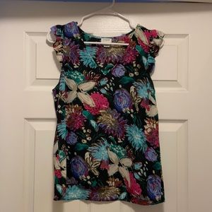 J.Crew floral blouse